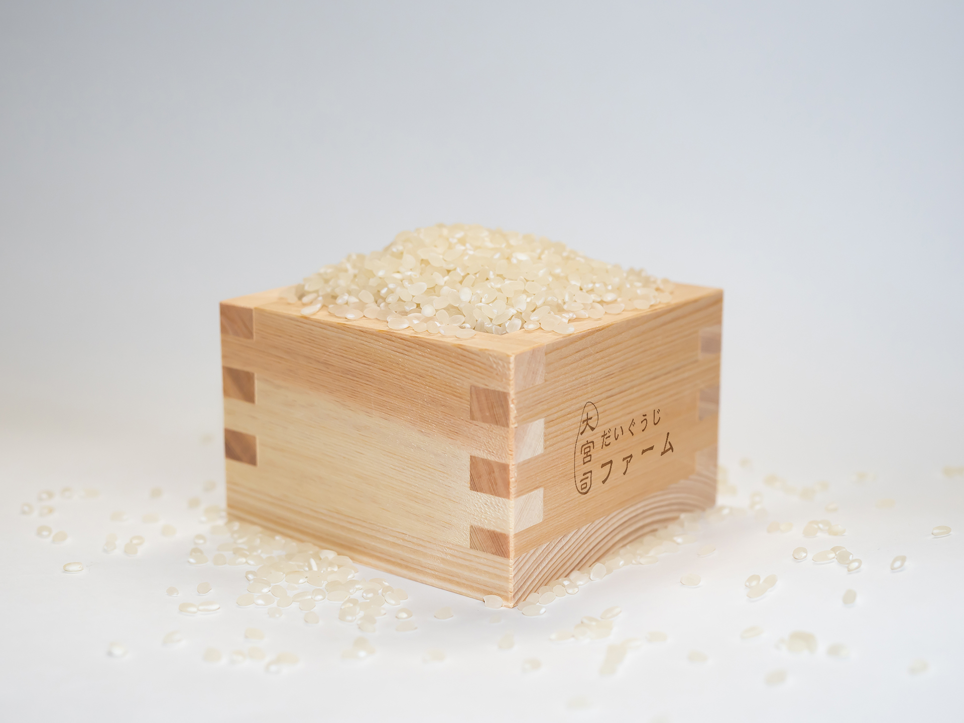 大宮司ファームの米の写真